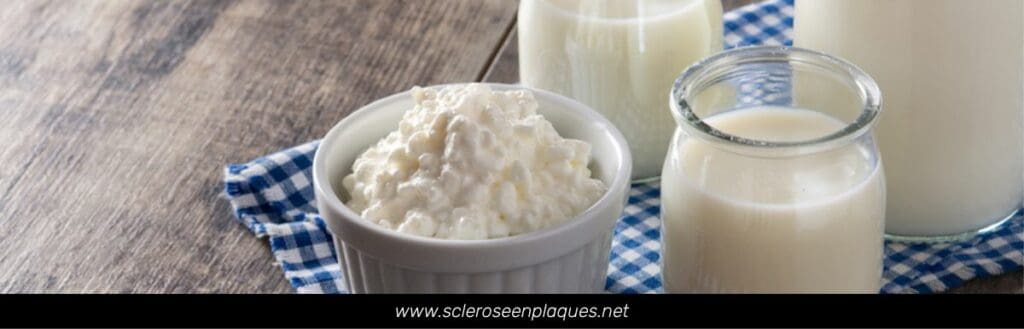 Que sont les probiotiques ? (Kéfir sur la photo)